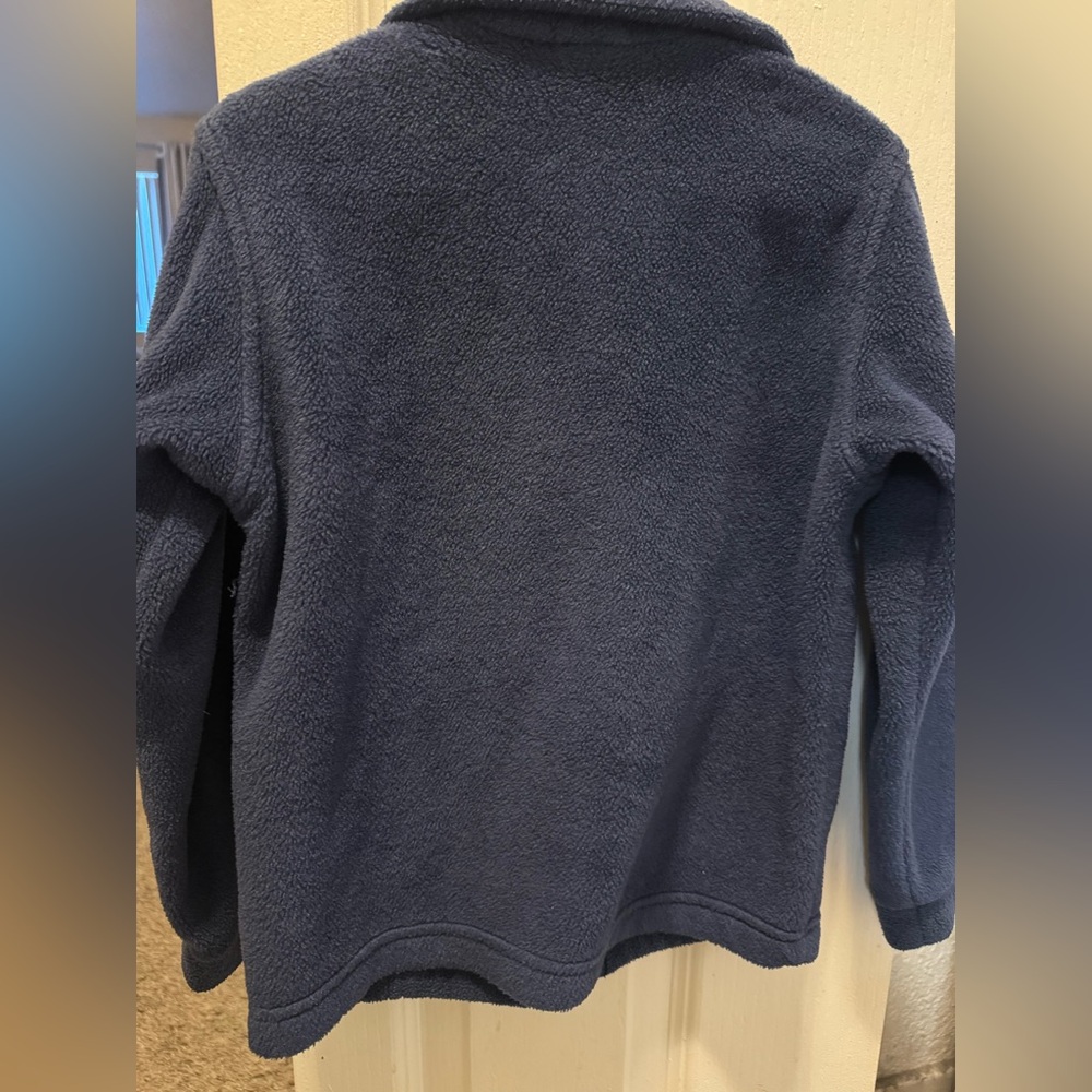 Columbia Dark Blue Fleece Outerwear - Picture 2 of 3